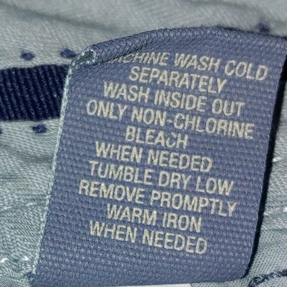 Converse One Star Mid Rise Dark Wash Blue Jeans size 12 - Picture 4 of 9